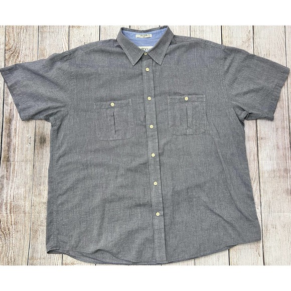 ORVIS Tech Chambray Short-Sleeved Work Shirt Size XXL - Picture 1 of 4